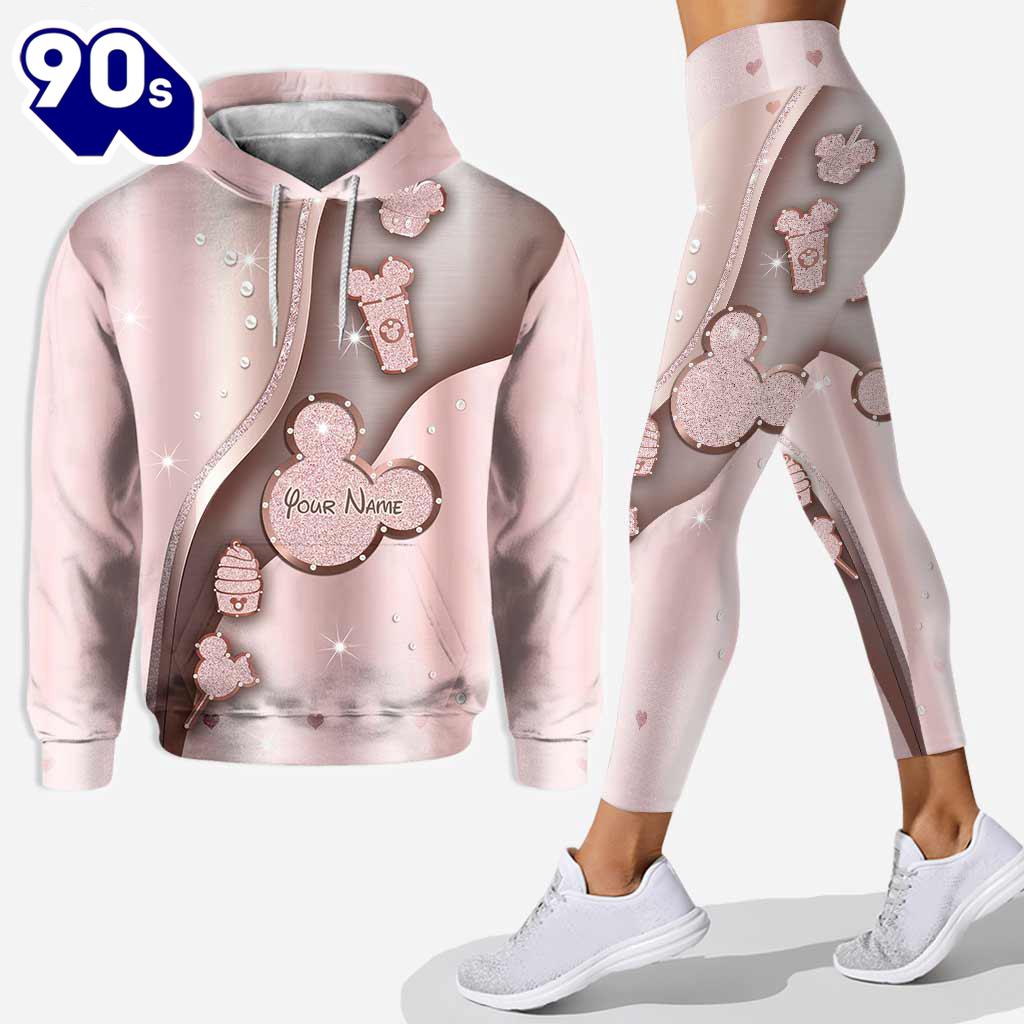Never Stop Dreaming - Personalized Mickey Mouse Hoodie and Leggings Never Stop Dreaming - Personalized Mickey Mouse Hoodie and Leggings