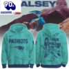 New England Patriots Back to Badlands North America 2025-2026 Hoodie