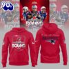 New England Patriots Championship BOUND Limited Edition Hoodie – Red