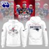New England Patriots Championship BOUND Limited Edition Hoodie – White