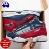 New England Patriots Custom Name Air Jordan 13 Sneakers, Gift For Men And Women Gift Xmas