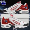 New England Patriots Elegant Design Custom Name Sport Shoes VS4 – Red