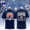 New England Patriots Football AFC Champions 2026 Tshirt Limited Edition