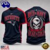 New England Patriots NFL Till I’m Dead Forever Skull Fan Pride 3D Shirt, NFL Trending Shirt