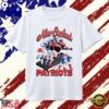 New England Patriots Retro Football Player Action T Shirt, Viral 2D Graphic Tee