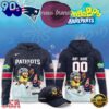 New England Patriots x SpongeBob Limited Edition Personalized Hoodie, Sport Trend 3D Shirt