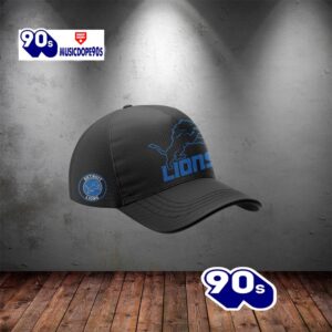 New Era Black Detroit Lions Momentum Cap 1 New Era Black Detroit Lions Momentum Cap