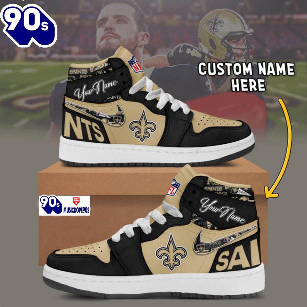 New Orleans Saints Air Jordan 1 Shoes New Orleans Saints Air Jordan 1 Shoes