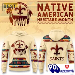 New Orleans Saints America Native Edition Hoodie, Jogger, Cap