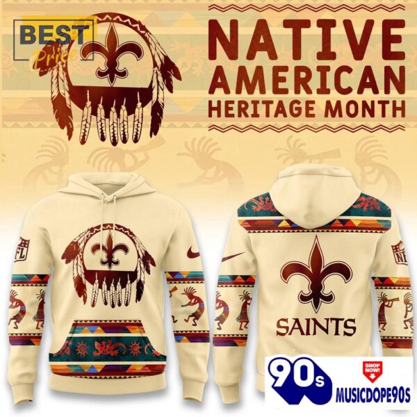 New Orleans Saints America Native Edition Hoodie, Jogger, Cap