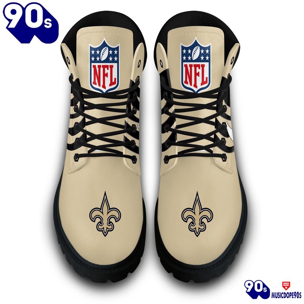 New Orleans Saints Custom Boots Shoes Idea Gift For Fan New Orleans Saints Custom Boots Shoes Idea Gift For Fan