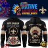 New Orleans Saints Native American Heritage Month Custom Name Hoodie, Sport Trend 3D Shirt