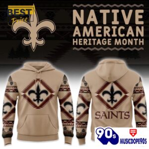 New Orleans Saints NFL America Native Hoodie, Jogger, Cap