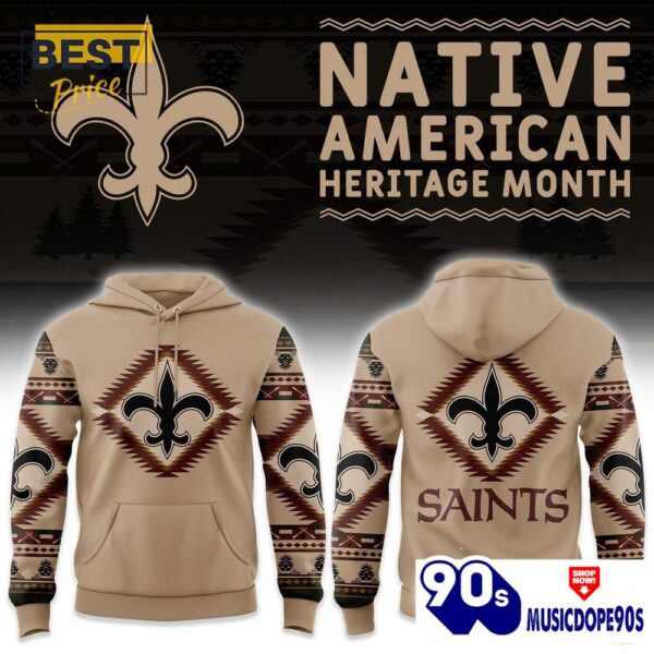 New Orleans Saints NFL America Native Hoodie, Jogger, Cap