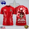 New Orleans Saints NFL RED Friday One Team One Mission Patriotic Soldier Tribute T Shirt, NFL Trending Shirt