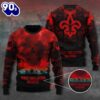 New Orleans Saints x Stranger Things Ugly Sweater Gift Xmas