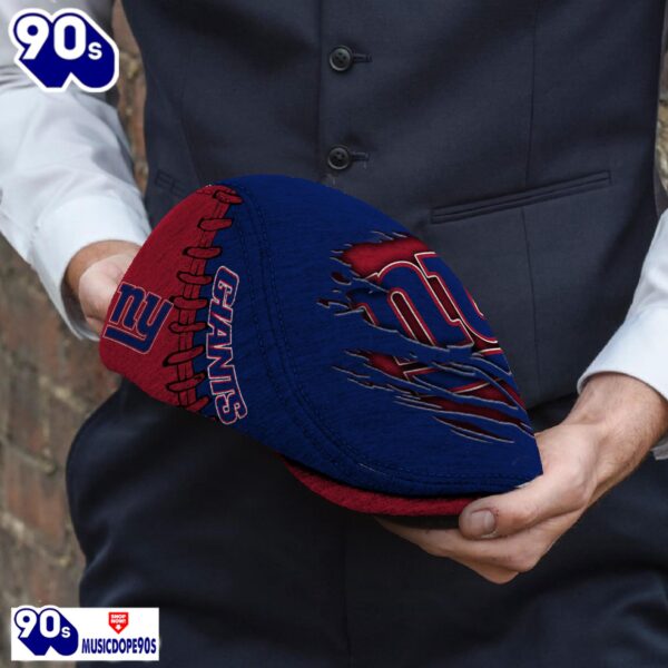 New York Giants NFL Basic Design Personalized Jeff Cap