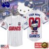 New York Giants NFL Kitty Game Day Custom Baseball Jersey Shirt , Trending NFL Jersey