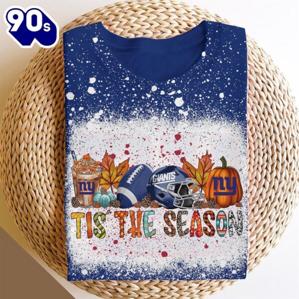 New York Giants Tis The Season Sport For Fan 3D Shirts