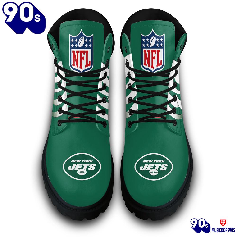 New York Jets Custom Boots Shoes Idea Gift For Fan New York Jets Custom Boots Shoes Idea Gift For Fan