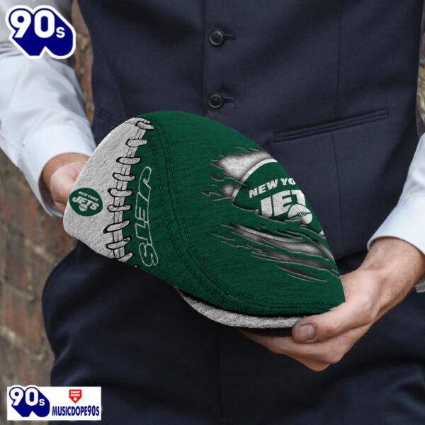 New York Jets NFL Basic Design Personalized Jeff Cap