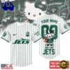 New York Jets NFL Kitty Game Day Custom Baseball Jersey Shirt , Trending NFL Jersey