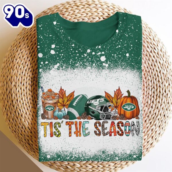 New York Jets Tis The Season Sport For Fan 3D Shirts