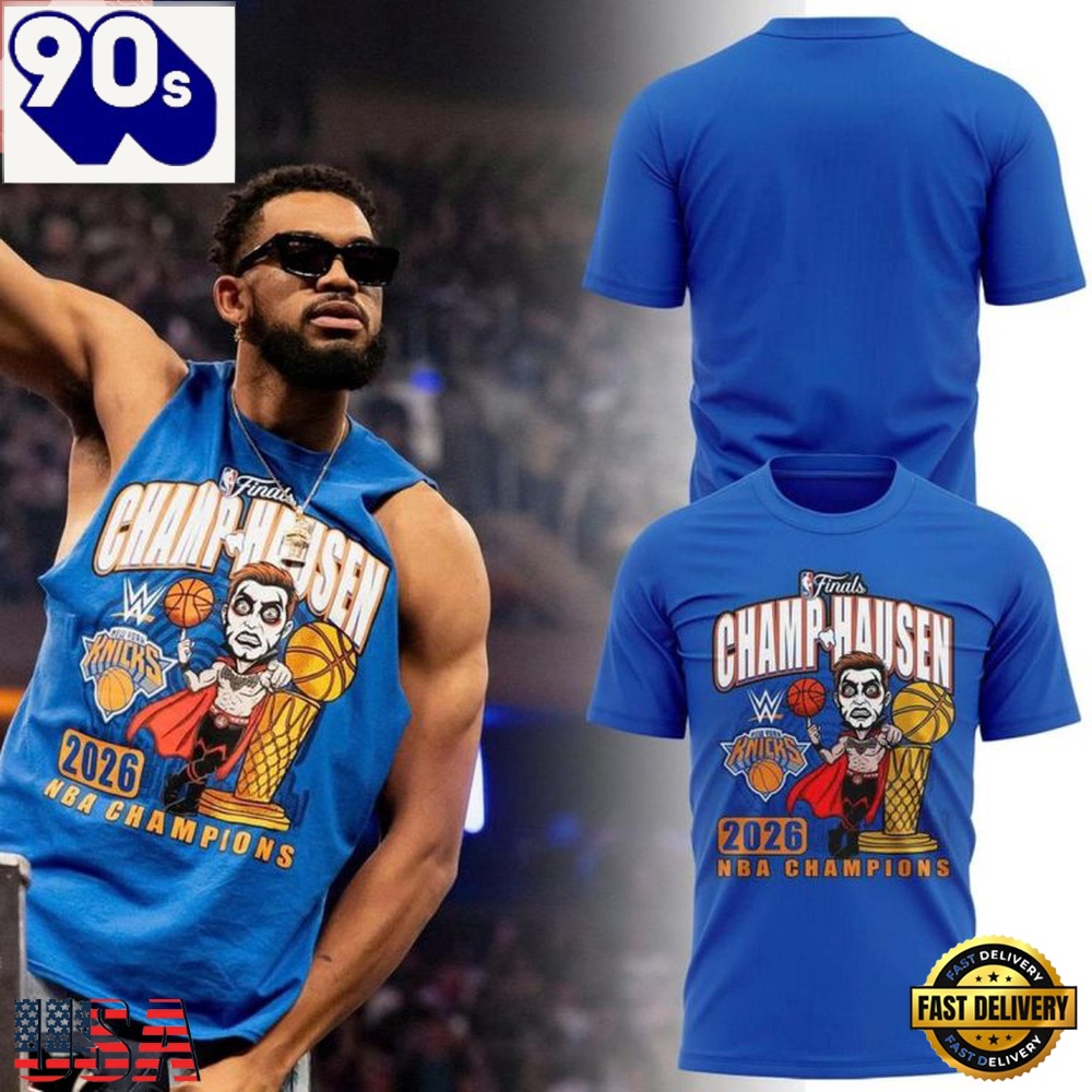 New York Knicks Danhausen 2026 NBA Finals Champions T Shirt New York Knicks Danhausen 2026 NBA Finals Champions T Shirt