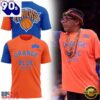 New York Knicks Finals 2026 x Spike Lee Orange And Blue Skies T Shirt