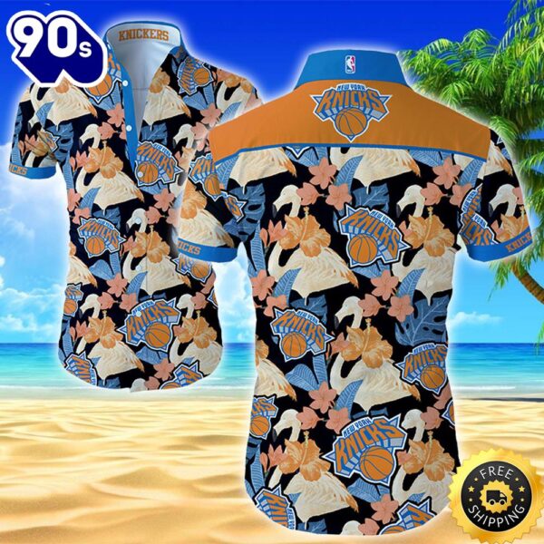 New York Knicks Hawaiian Shirt Summer Button Up