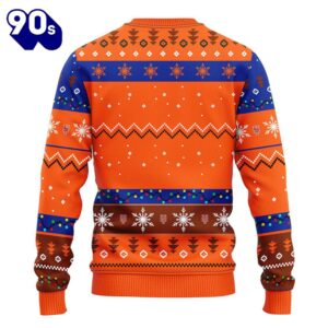 New York Mets Hohoho Mickey Christmas Ugly Sweater