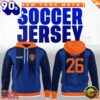 New York Mets Inspired Soccer Jersey 2026 Replica Hoodie