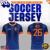 New York Mets Inspired Soccer Jersey 2026 Replica T Shirt