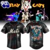 New York Mets Stray Cats 2026 US Tour Inspired Baseball Jersey
