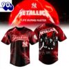 New York Yankees Metallica Night Special Edition Baseball Jersey For Fans