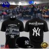New York Yankees Postseason Clinched 2026 Black T Shirt, Sport Trend 3D Shirt