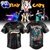New York Yankees Stray Cats 2026 US Tour Inspired Baseball Jersey