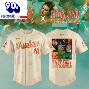 New York Yankees Taylor Swift The Life Of A Showgirl Album 2025 Baseball Jersey