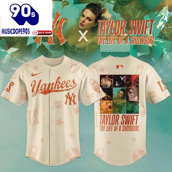 New York Yankees Taylor Swift The Life Of A Showgirl Album 2025 Baseball Jersey