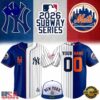 New York Yankees x Mets 2026 MLB Subway Series Baseball Jersey, Trend Baseball Jersey