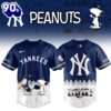 New York Yankees x Peanuts Night 2026 Special Edition Baseball Jersey For Fans