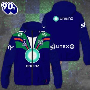New Zealand Warriors 3D Windbreaker…