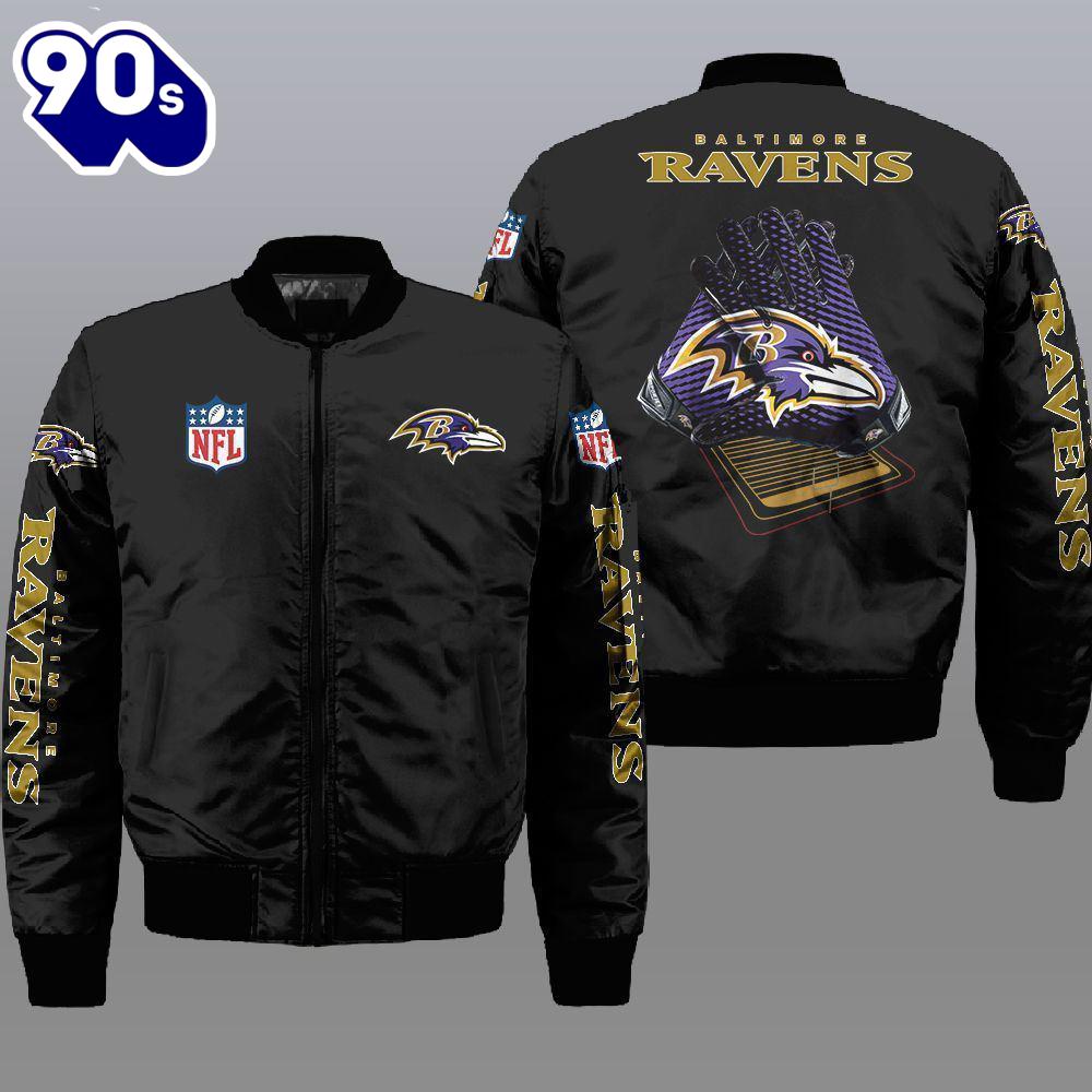 Nfl Baltimore Ravens 3D Bomber Jacket 2 Gift For Christmas Nfl Baltimore Ravens 3D Bomber Jacket 2 Gift For Christmas