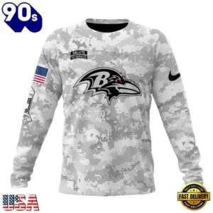 NFL Baltimore Ravens Arctic Camo Salute To Service 2026 Design Hoodie, T Shirt, Sweatshirt, NFL Trending Shirt Nfl Baltimore Ravens Arctic Camo Salute TO Service 2026 Design Hoodie T Shirt Sweatshirt 2