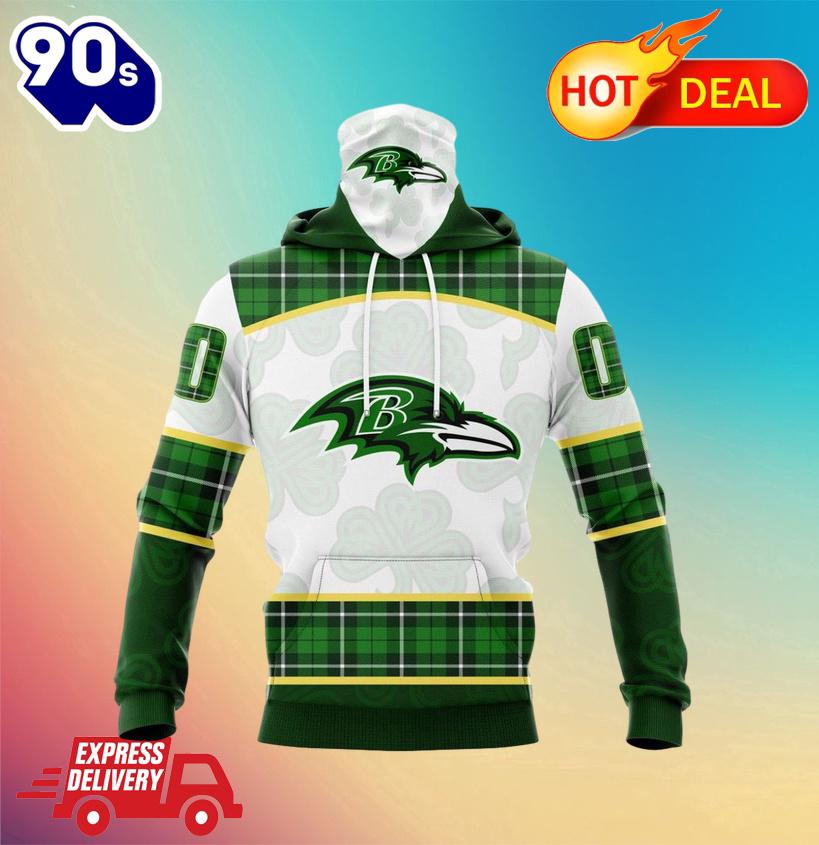NFL Baltimore Ravens Special Design For St. Patrick Day All Over Print Shirts NFL Baltimore Ravens Special Design For St. Patrick Day All Over Print Shirts