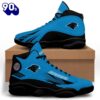 NFL Carolina Panthers Blue Black Air Jordan 13 Shoes Gift Xmas
