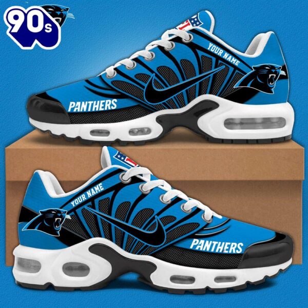 NFL Carolina Panthers Football Team Sport TN Shoes Cr – Custom Name