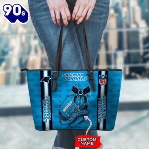 NFL Carolina Panthers Leather Handbag&hellip;