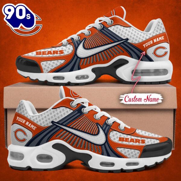 NFL Chicago Bears Custom Name TN Shoes