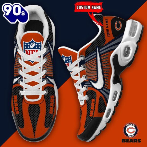 NFL Chicago Bears Football Team Custom Max Plus Shoes